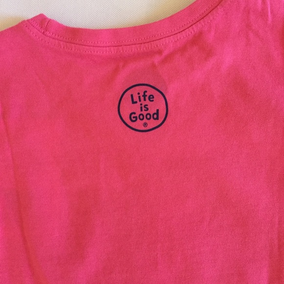 NWT Life Is Good Social Butterfly Girls T Shirt - Picture 4 of 4